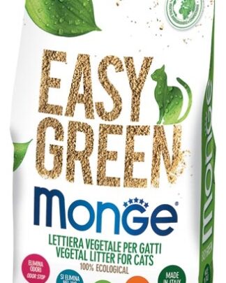 Monge Lettiera Easy Green ecologica per gatti furetti e rettili Fibre Vegetali