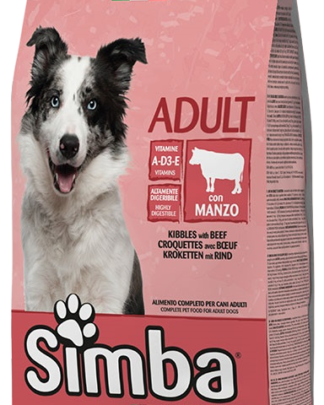 Monge Simba Crocchette per Cani con Manzo in sacco da 20 Kg