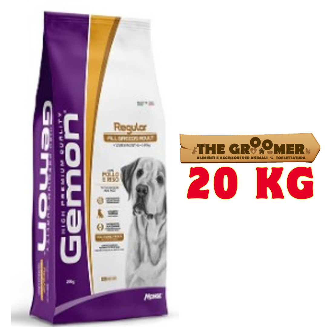 Monge GEMON REGULAR BREEDERS Crocchette per cane Pollo sacco da 20 Kg