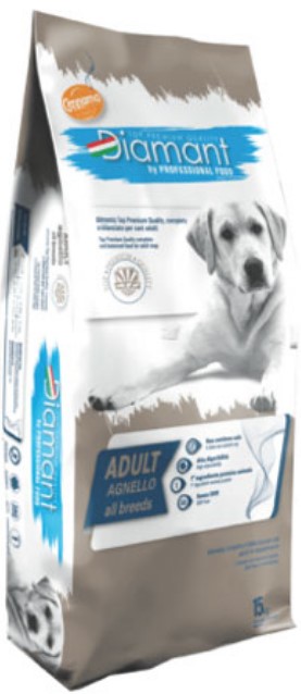 DIAMANT Cane Adult All Breeds Agnello Sacco da 15 kg
