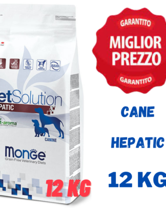 Monge VetSolution Cane Adult All Breeds Hepatic Sacco da 2 kg -12 kg