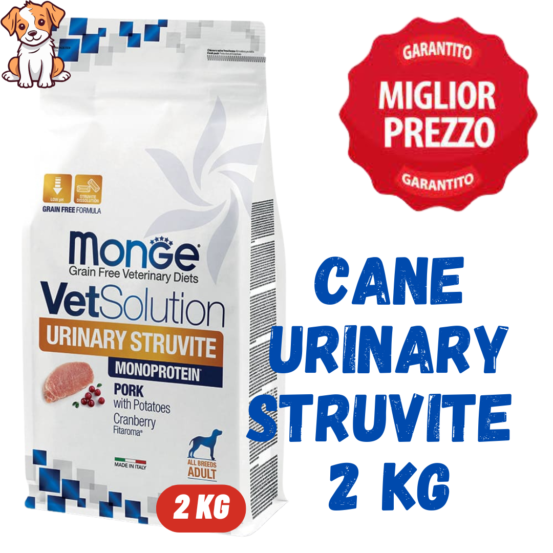 Monge VetSolution Cane Adult All Breeds Urinary Struvite Sacco da 2 - 12 kg - immagine 2